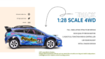 WL Toys 284010 Blue Rally – Ford Fiesta WRC shape 1/28 - Image 6