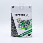 UX-10 Knight Heavy Shield 3-85B Beyblade Set by TopGyro X